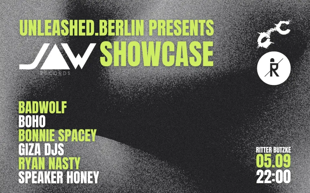 Unleashed.Berlin presents Jannowitz Showcase 05.09
